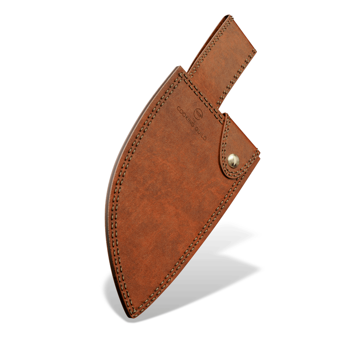 Rustic Cleaver Brown Leather Sheath