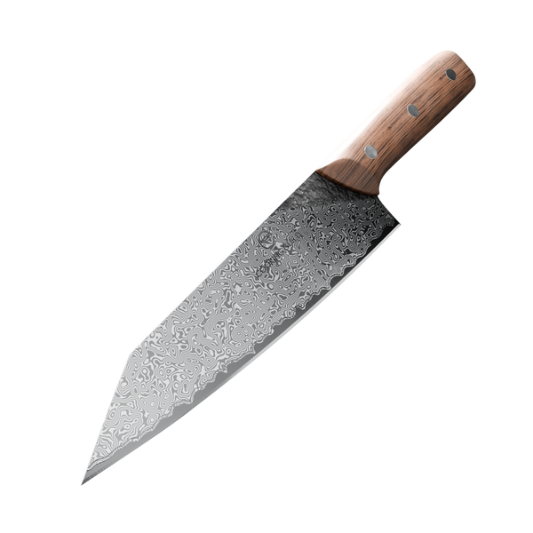 Guild 6th Bushcraft Damascus  7" Bunka