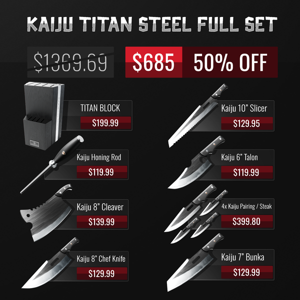 Kaiju Titan Steel Full Set