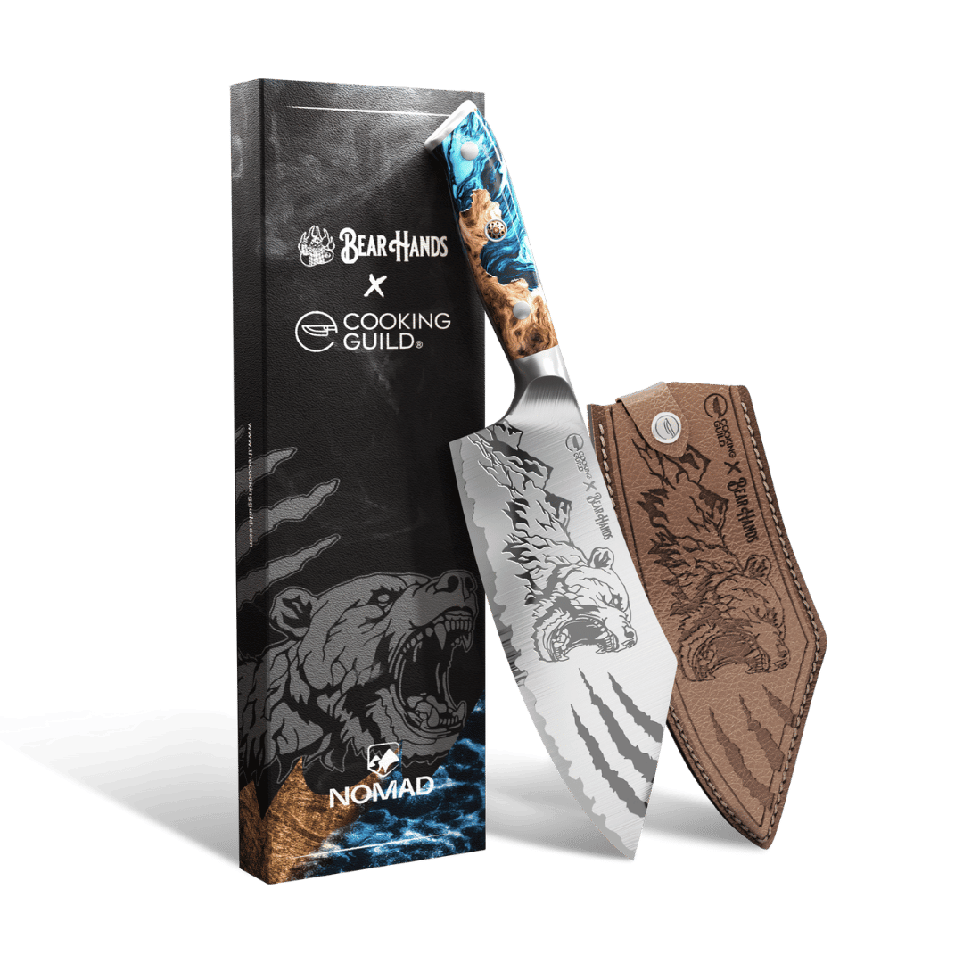 FoodWithBearHands Nomad San Mai Cleaver